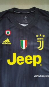 Вышивка формы для Криштиану Роналду